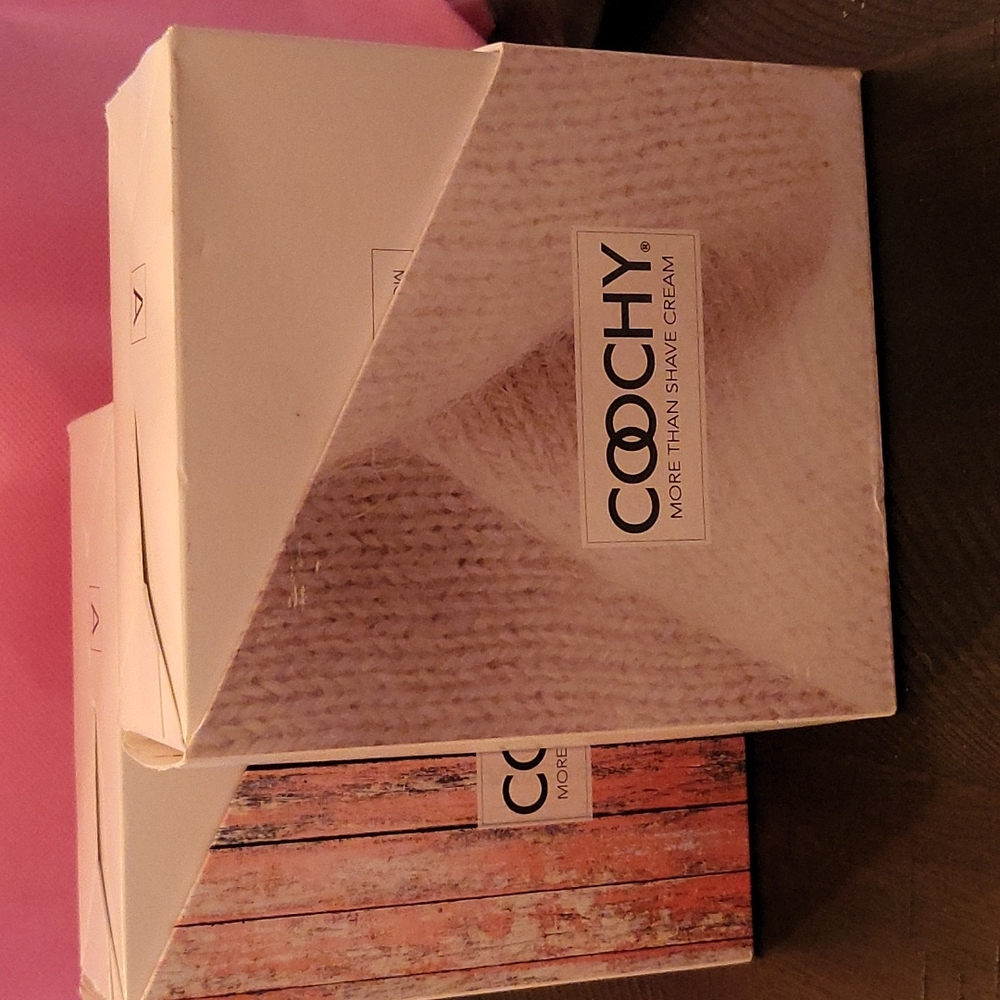 Coochy Shave Creme GrabnGo travel size packs 2 boxes full